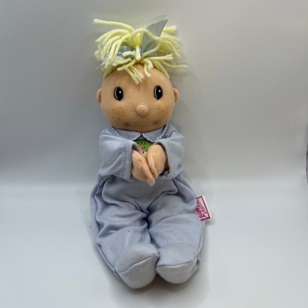 Vintage Y2K Maggie Raggies Boy Bean Baby Doll Zapf Creation 11" - Picture 2 of 4